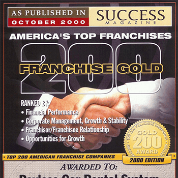 Success Magazine Top Franchises
